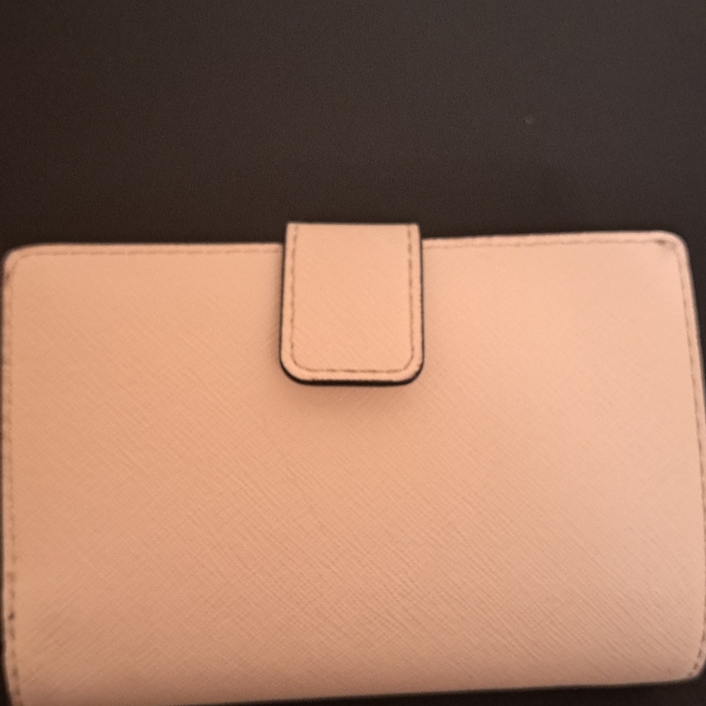 Michael Kors Cream and Pink Floral Wallet good preloved conditions - Picture 7 of 8